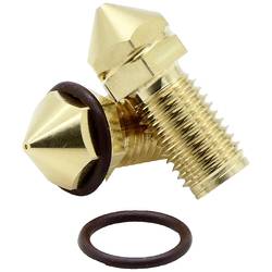 FabConstruct FabConstruct Nuzzle Brass 0,4 mm pro Ultimaker UM3, S3, S5, S5 Brass Nozzle AA RN35481