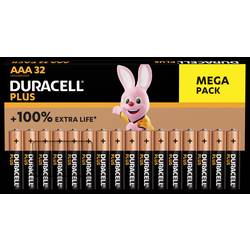 Duracell Plus-AAA BP32 mikrotužková baterie AAA alkalicko-manganová 1.5 V 32 ks