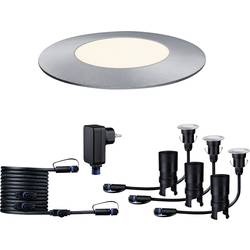 Paulmann 93697 Osvětlovací systém Plug&Shine LED vestavná svítidla sada 3 ks LED 7.5 W teplá bílá stříbrná