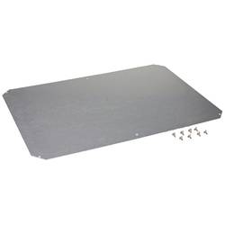 Fibox Mounting plate (630x430x2 mm) Galvanized steel, for size 700x500x300 montážní deska ocel, pozinkovaná, 1 ks