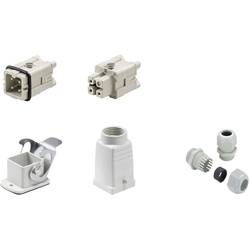 RockStar® HDC kits-Heavy Duty Connectors, Kit, HA, Size: 1, Poles: 1, Screw connection, 250 V, 22 A, PG