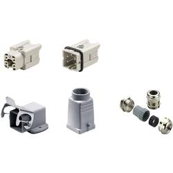 RockStar® HDC kits-Heavy Duty Connectors, Kit, HA, Size: 1, Poles: 1, Screw connection, 250 V, 22 A, PG