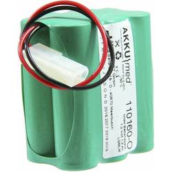 Akku Med akumulátor pro lékařské přístroje Náhrada za originální akumulátor 68-22-12-721-009 Seca 7.2 V 1250 mAh