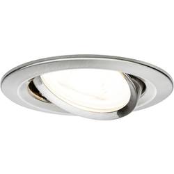 Paulmann 93464 Nova vestavné svítidlo, LED, GU10, 6.5 W, železo (kartáčované)