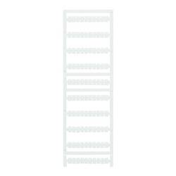 Terminal markers, MultiCard, 9 x 6,2 mm, Polyamide 66, Colour: White MF-W 9/6.2F MC NE WS 1011420000 bílá Weidmüller 500 ks