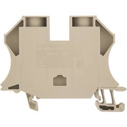 W-Series, Feed-through terminal, Rated cross-section: 35 mm², Screw connection, Direct mounting, Dark Beige WDU 35N 1040400000-20 Tmavě béžová Weidmüller 20 ks