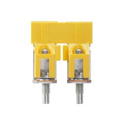 W-Series, Accessories, Cross-connector, For the terminals, No. of poles: 2 WQV 35/2 1053060000 žlutá Weidmüller 50 ks