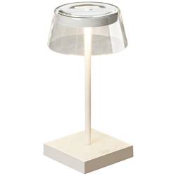 Konstsmide 7816-250 Scilla weiss venkovní LED stolní lampa 2.5 W teplá bílá bílá