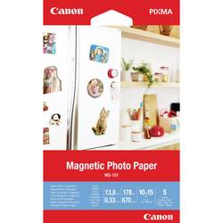 Canon MG-101 3634C002 fotografický papír 10 x 15 cm 670 g/m² 5 listů magnetická zadní strana