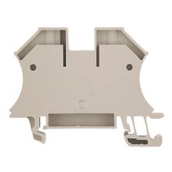 W-Series, Feed-through terminal, Rated cross-section: 16 mm², Screw connection, Direct mounting, Beige WDU 16N 1036100000-50 Tmavě béžová Weidmüller 50 ks