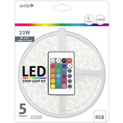 avide ABLSBL12V5050-30RGB65 Kompletní sada LED pásku konektor 12 V, 230 V 5 m RGB 1 ks