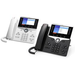 Cisco CP-8851-3PCC-K9= systémový telefon, VoIP barevný displej antracitová