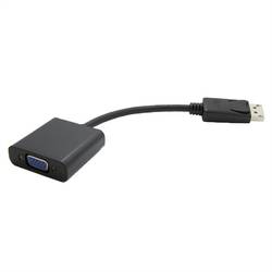 Value DisplayPort / VGA kabelový adaptér Konektor DisplayPort, VGA pólové zásuvka 0.15 m černá 12.99.3135 Kabel DisplayPort