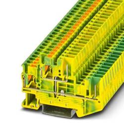 Phoenix Contact 3210897 dvojitá svorka na ochranný vodič 5.2 mm rychlé připojení zelená, žlutá 50 ks