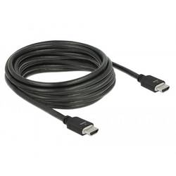 Delock HDMI kabel Zástrčka HDMI-A 5 m černá 85296 třížilový stíněný, pozlacené kontakty, 8K UHD HDMI kabel