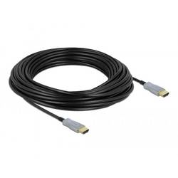 Delock HDMI kabel Zástrčka HDMI-A 15 m černá 85012 4K UHD, pozlacené kontakty HDMI kabel