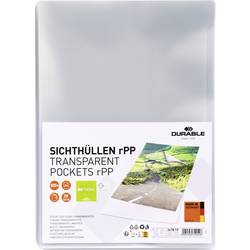 Durable průhledný obal STANDARD rPP DIN A4 recyklovaný plast, plast 0.10 mm transparentní 247819 100 ks