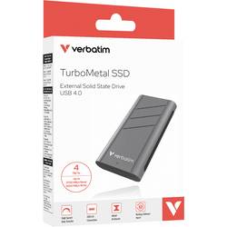 Verbatim TurboMetal 4 TB externí SSD disk USB 4 kov 32023