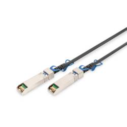 Digitus DN-81243 RJ45 Propojovací kabel z optických vláken 3.00 m černá 1 ks