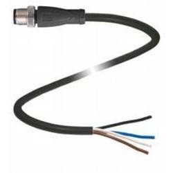 Pepperl+Fuchs V1S-G-BK1M-PUR-U upravený zástrčkový konektor pro senzory - aktory, 240771-100000, piny: 4, 1 m, 1 ks