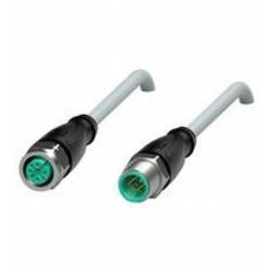 Pepperl+Fuchs V1-GV4A-2M-PVC-V1-GV4A upravený zástrčkový konektor pro senzory - aktory, 240791-0001, piny: 4, 4, 2 m, 1 ks