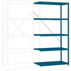 Manuflex RP1154.5007 přístavný modul regálu oddělení , (š x v x h) 1000 x 2000 x 600 mm, ocelová podlaha