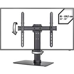 SpeaKa Professional SP-TT-05 TV stojan lze nastavit výšku 81,3 cm (32) - 139,7 cm (55) naklápěcí + nakláněcí