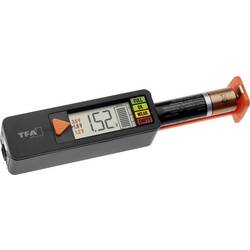 TFA Dostmann Batterietester BatteryCheck zkoušečka baterií a akumulátorů, typy 1,2 V, 1,5 V, 3 V, 9 V, 98.1126.01