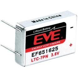 EVE EF651625 speciální typ baterie LTC-7PN pájecí kolíky ve tvaru U lithiová 3.6 V 750 mAh 1 ks