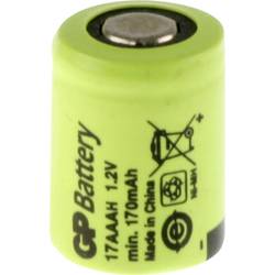 GP GP17AAAH speciální akumulátor 1/3 AAA Flat-Top Ni-MH 1.2 V 170 mAh